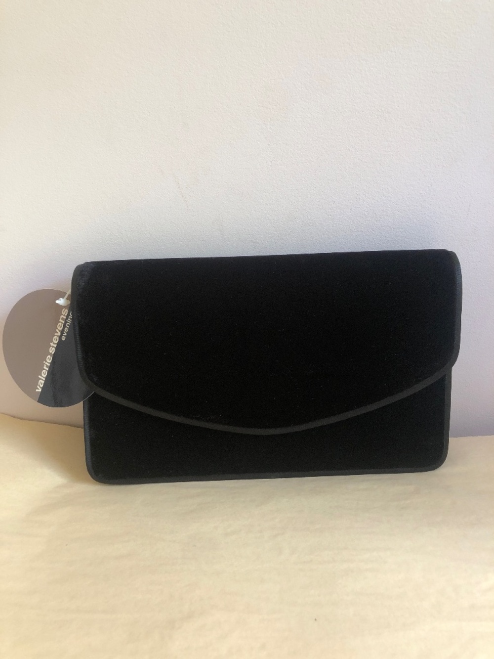 Early 2000s Black Velvet Handbag